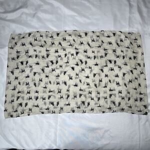 Chatties Cat Print Infinity Loop Scarf Lightweight Black Cat Halloween